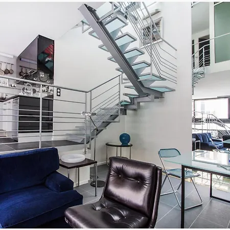 וילה Maison D'architecte De 6 Niveaux A פריז