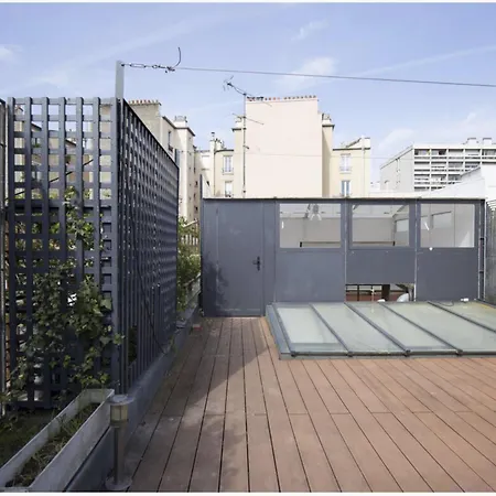 וילה Maison D'architecte De 6 Niveaux A פריז